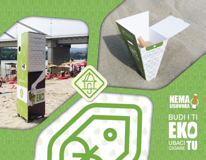 Ekološka akcija "Gari za Štrand mari" za Štrand bez opušaka