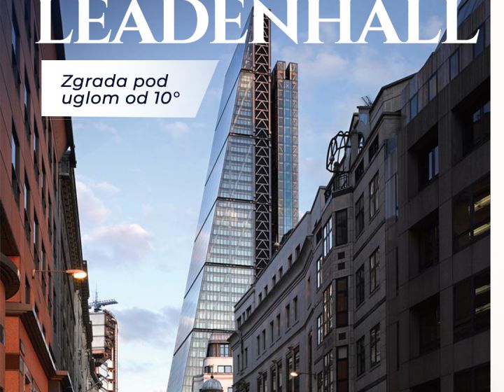 LEADENHALL - ZGRADA POD UGLOM OD 10°